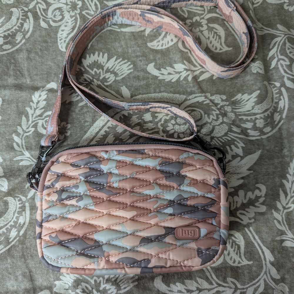Lug Camo Rose Crossbody Bag - Picture 2 of 6